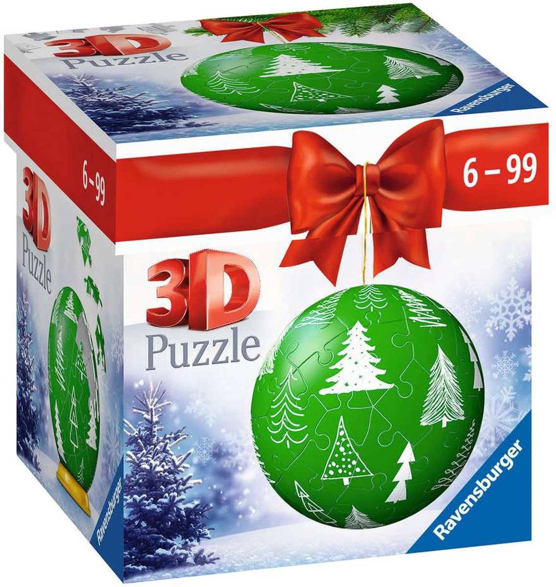 Ravensburger Christmas ball norwegian - 3d puzzle - puzzle ball-0